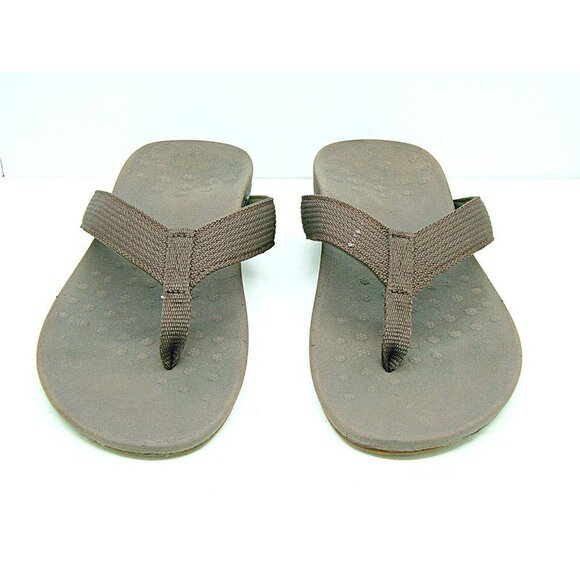 Comforthotics Womens Brown Joan Orthotic Arch Support Thong Sandal Size US 8 - Picture 2 of 12